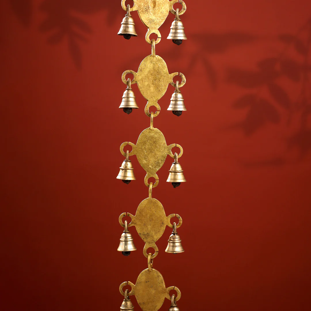Brass Dashavatara Hanging Bell (48 Inch) - Image 8