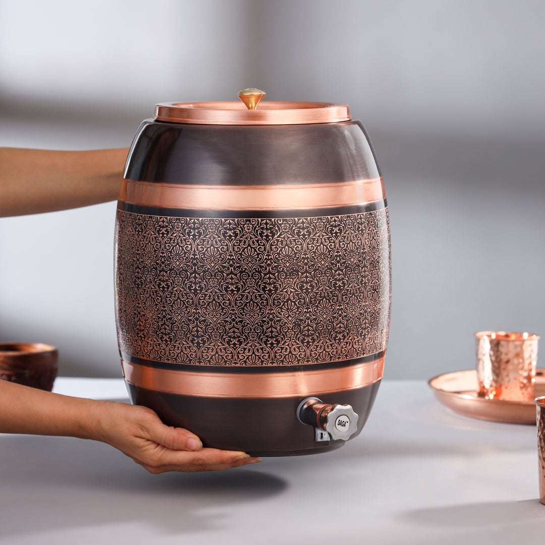 Copper Water Dispenser (12.5  Inch) - Image 7