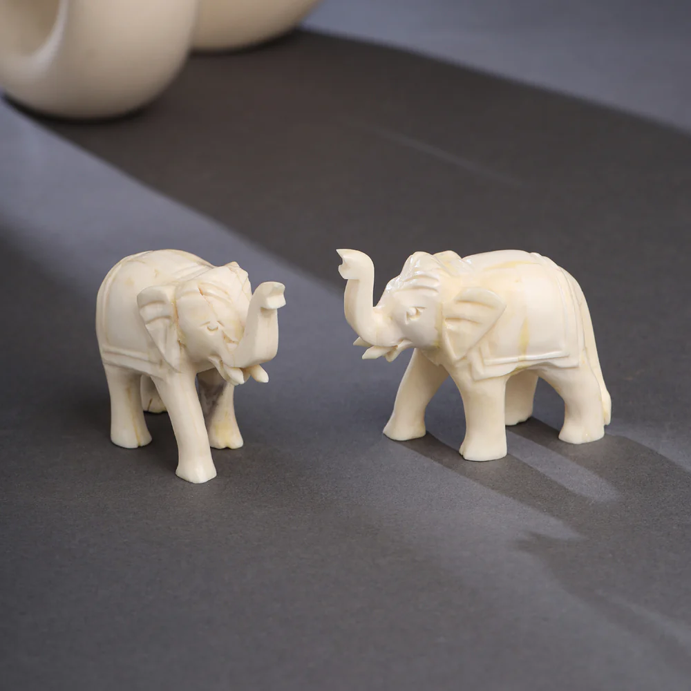 Elephant Statue Pair - Image 3
