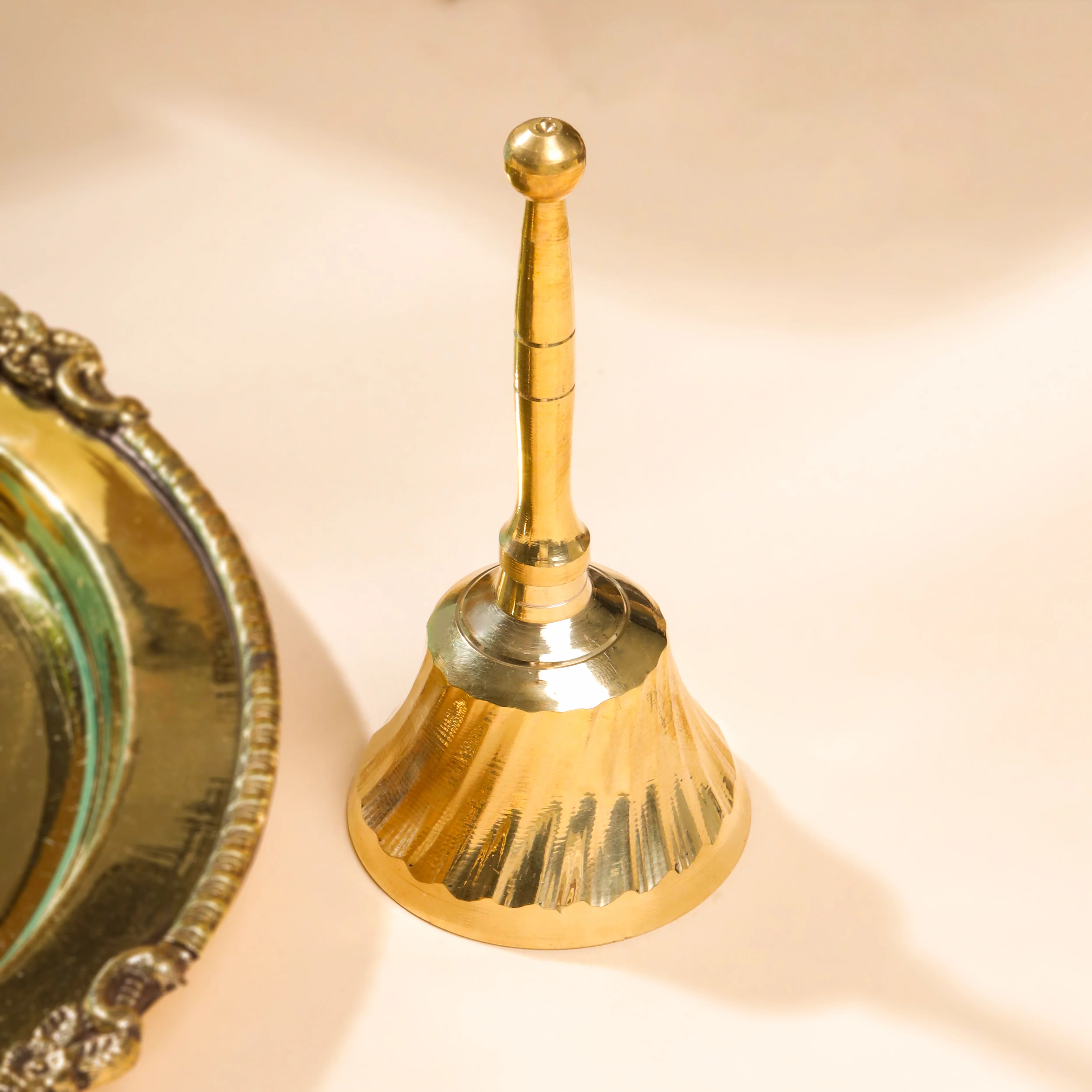 Brass Thali Pooja Gift Hamper - Image 4