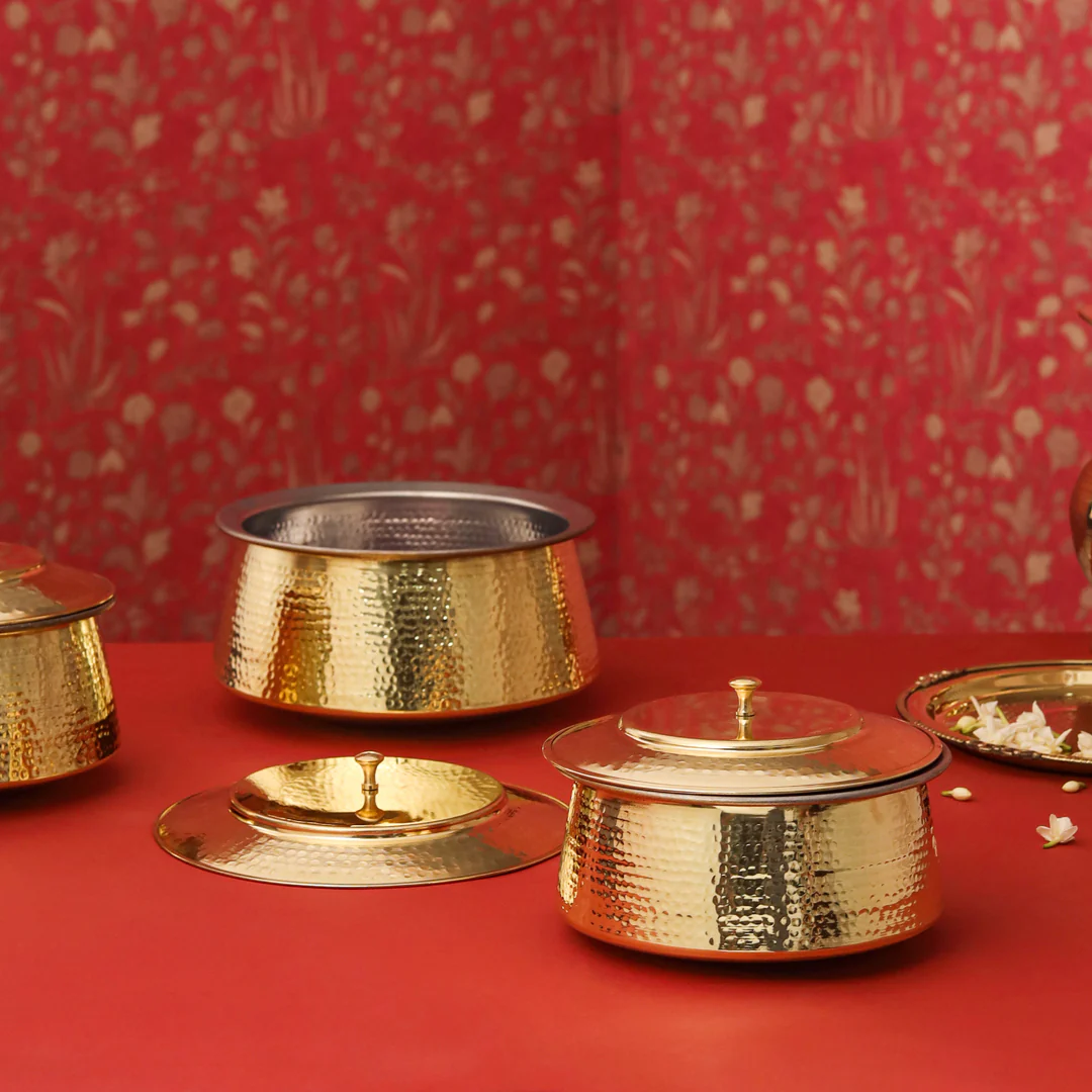Brass Handi With Lid - Image 8