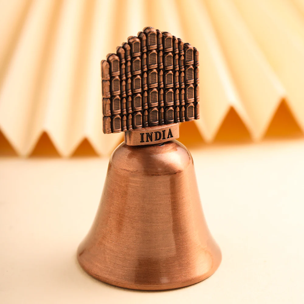 Hawa Mahal Handbell Set Of Three (2.2 Inch) - Image 3