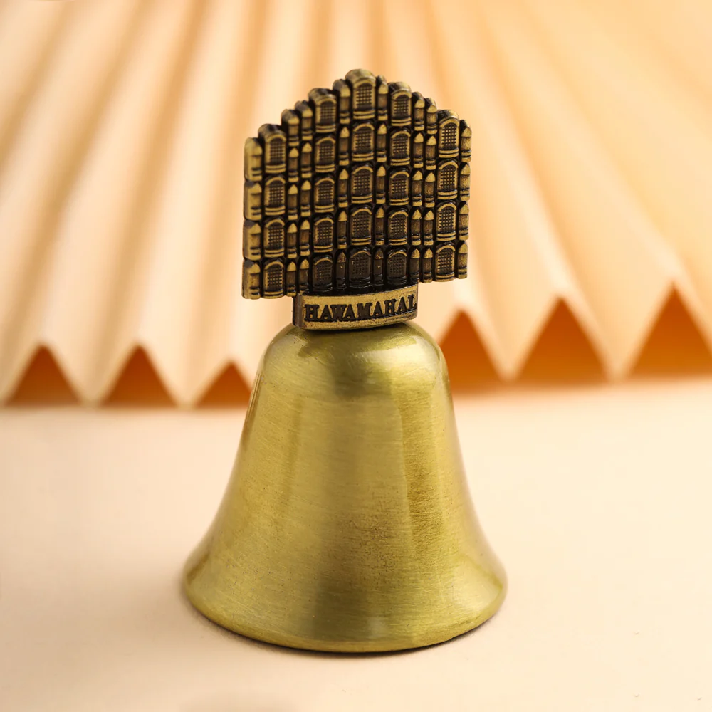 Hawa Mahal Handbell Set Of Three (2.2 Inch) - Image 4
