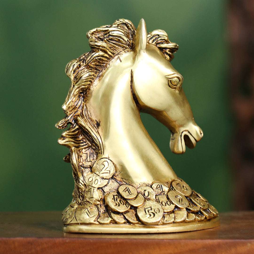 Brass Horse Head (7 Inch) - Image 5