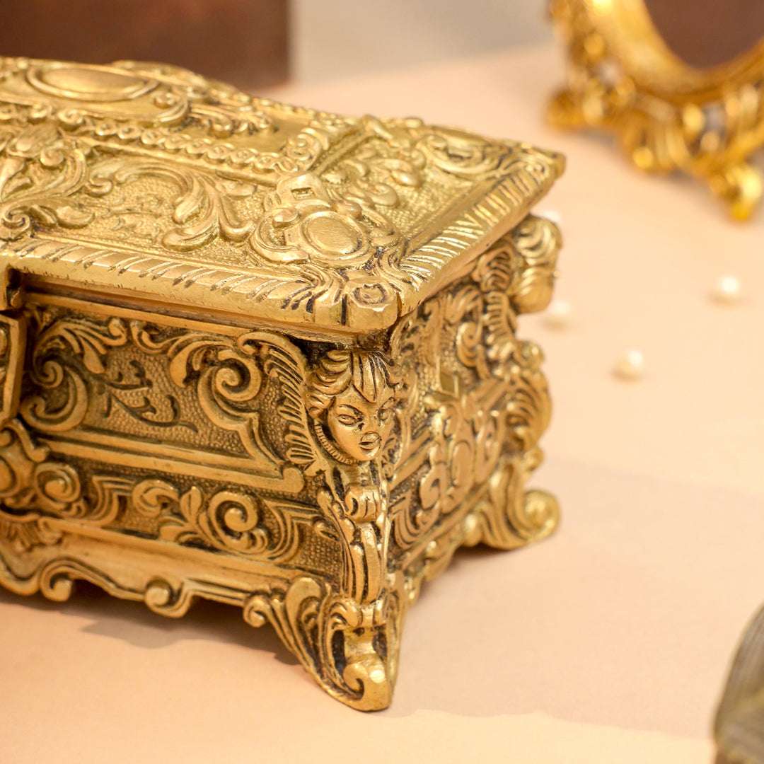 Brass Jewellery Box (4.5 Inch) - Image 10