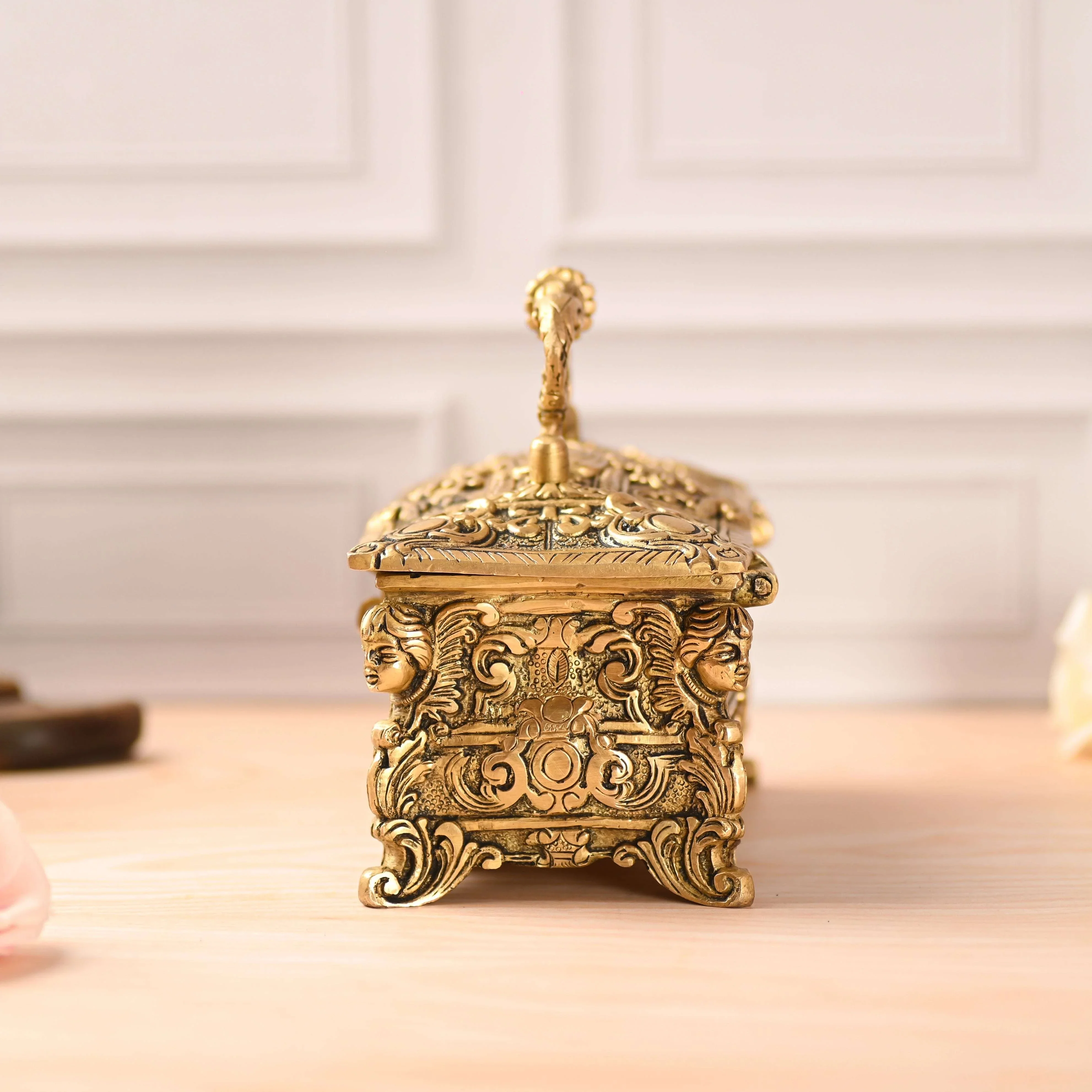 Brass Jewellery Box (4.5 Inch) - Image 4