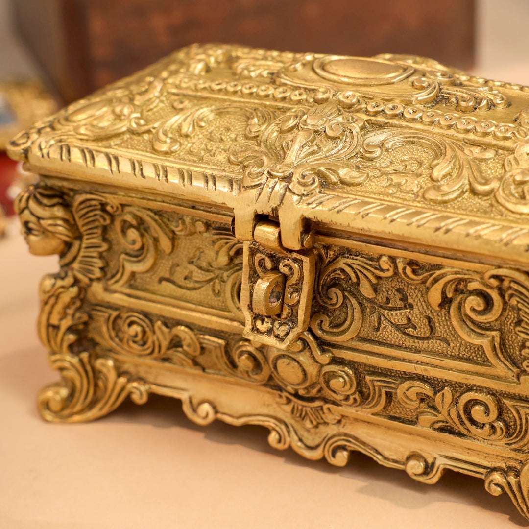 Brass Jewellery Box (4.5 Inch) - Image 9