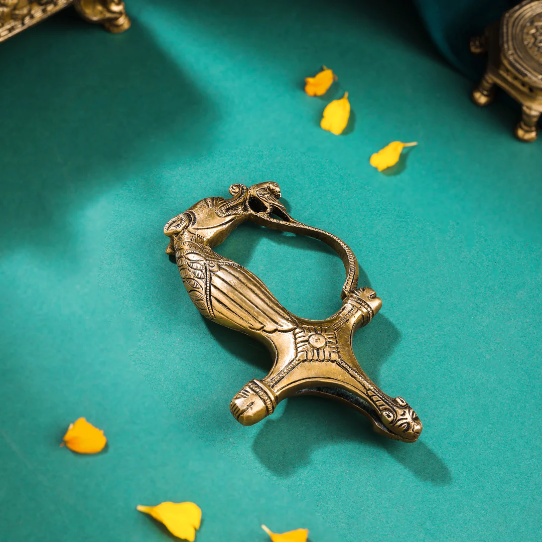 Brass Lion Sword Handle (3.5 Inch) - Image 4