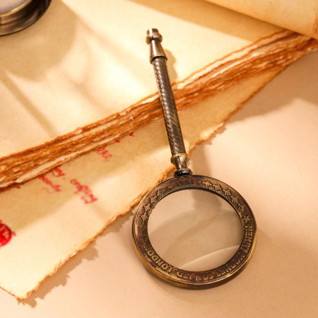 Brass Henry Antique Magnifying Glass (2 Inch) - Image 5