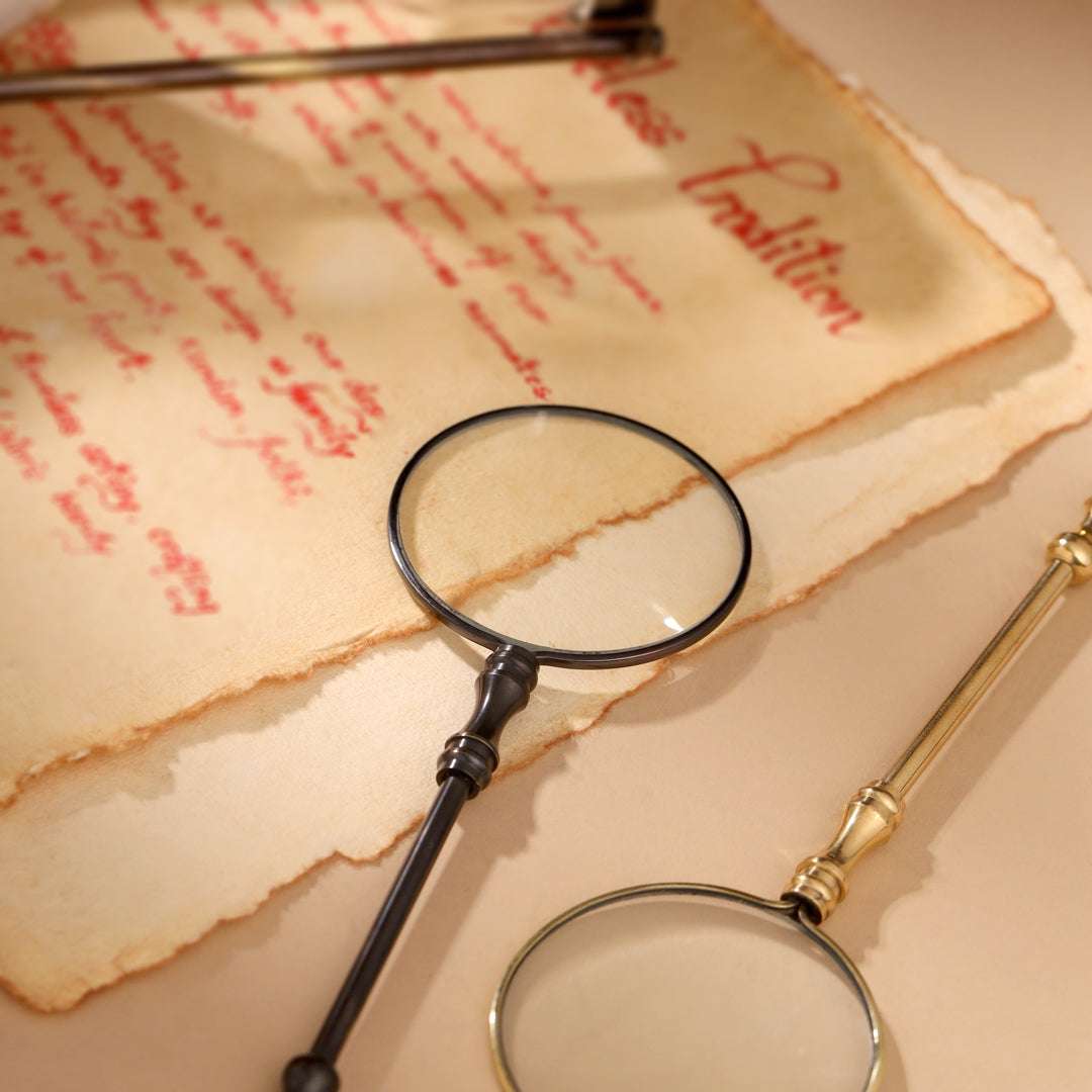 Brass Magnifying Glass (5.8 Inch) - Image 6
