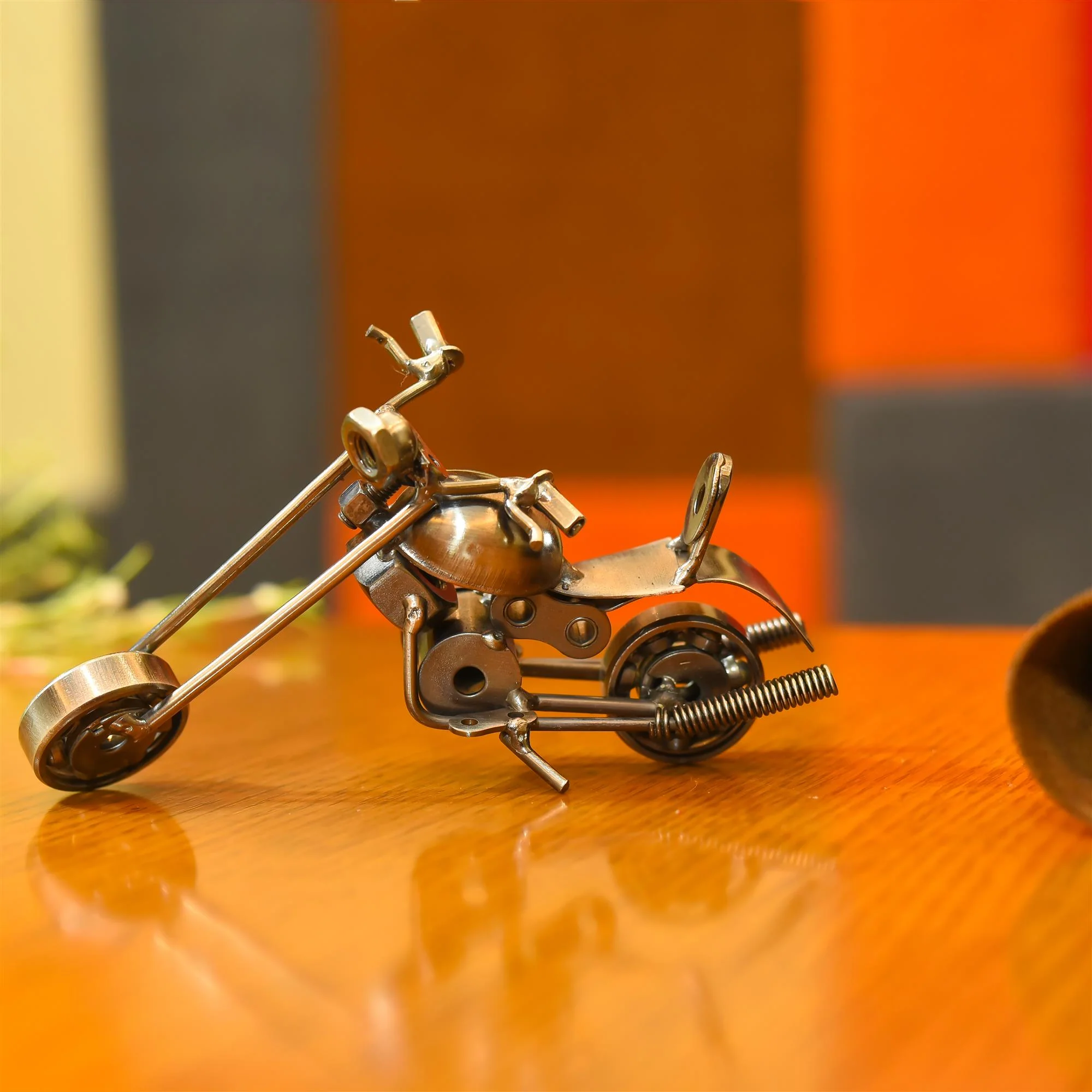 Metal Handmade Miniature Bike (3.5 Inch) - Image 3