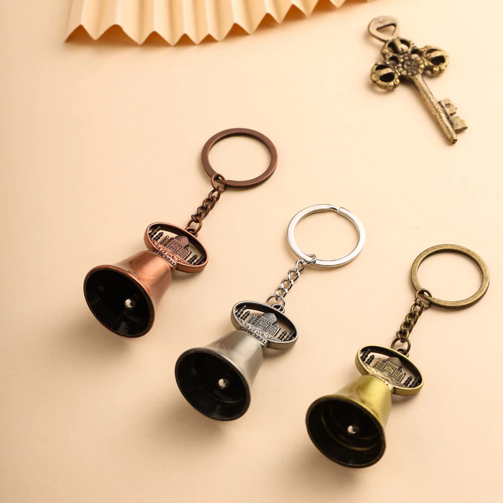 Taj mahal Bell Keychain Set Of Three (4.5 Inch) - Image 2