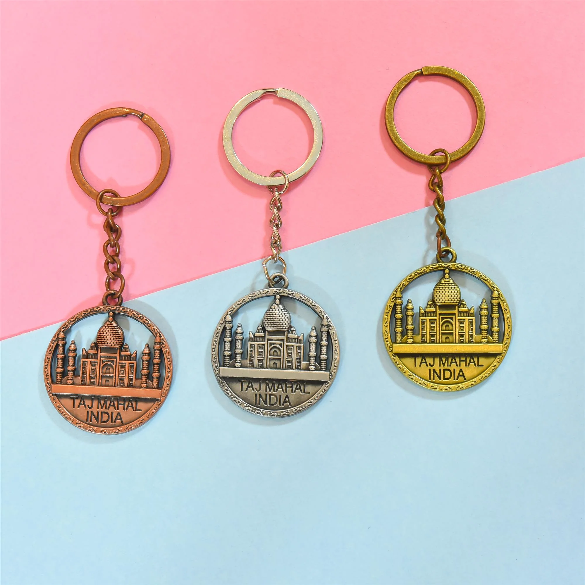 Tajmahal Keychain Pack Of Three (3.5 Inch) - Image 2