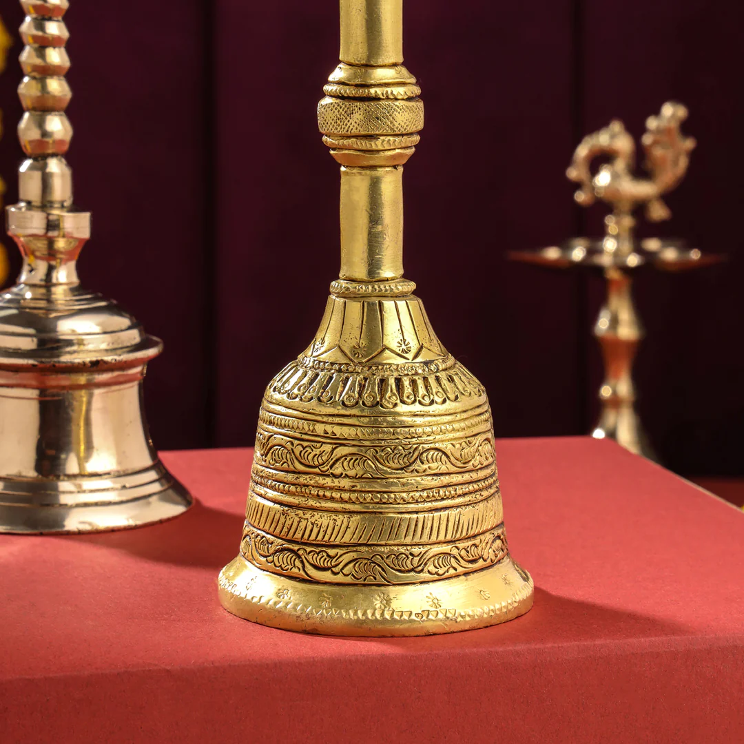 Brass Nandi HandBell - Image 4