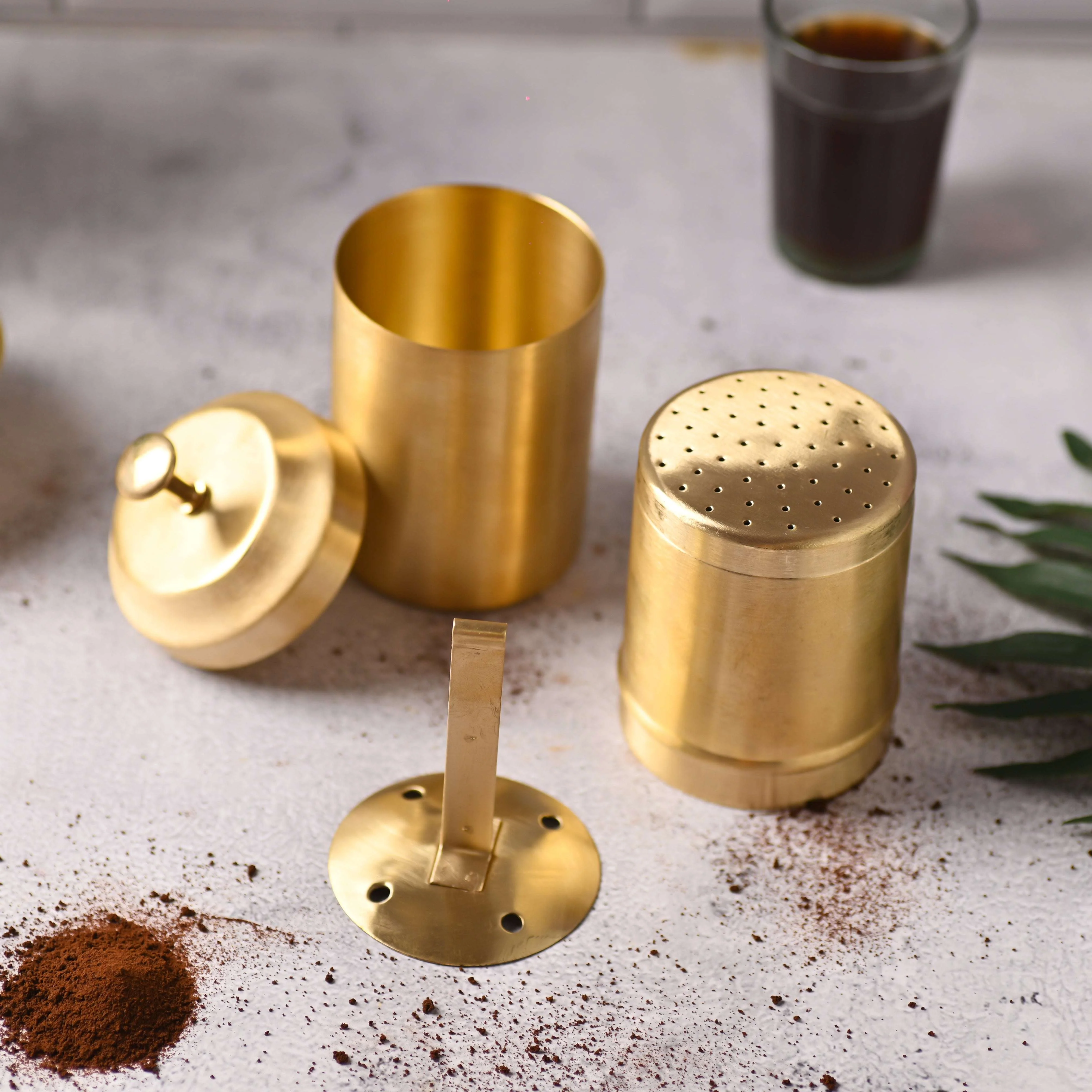 Brass Coffee Filter Machine (8 Inch) - Image 5