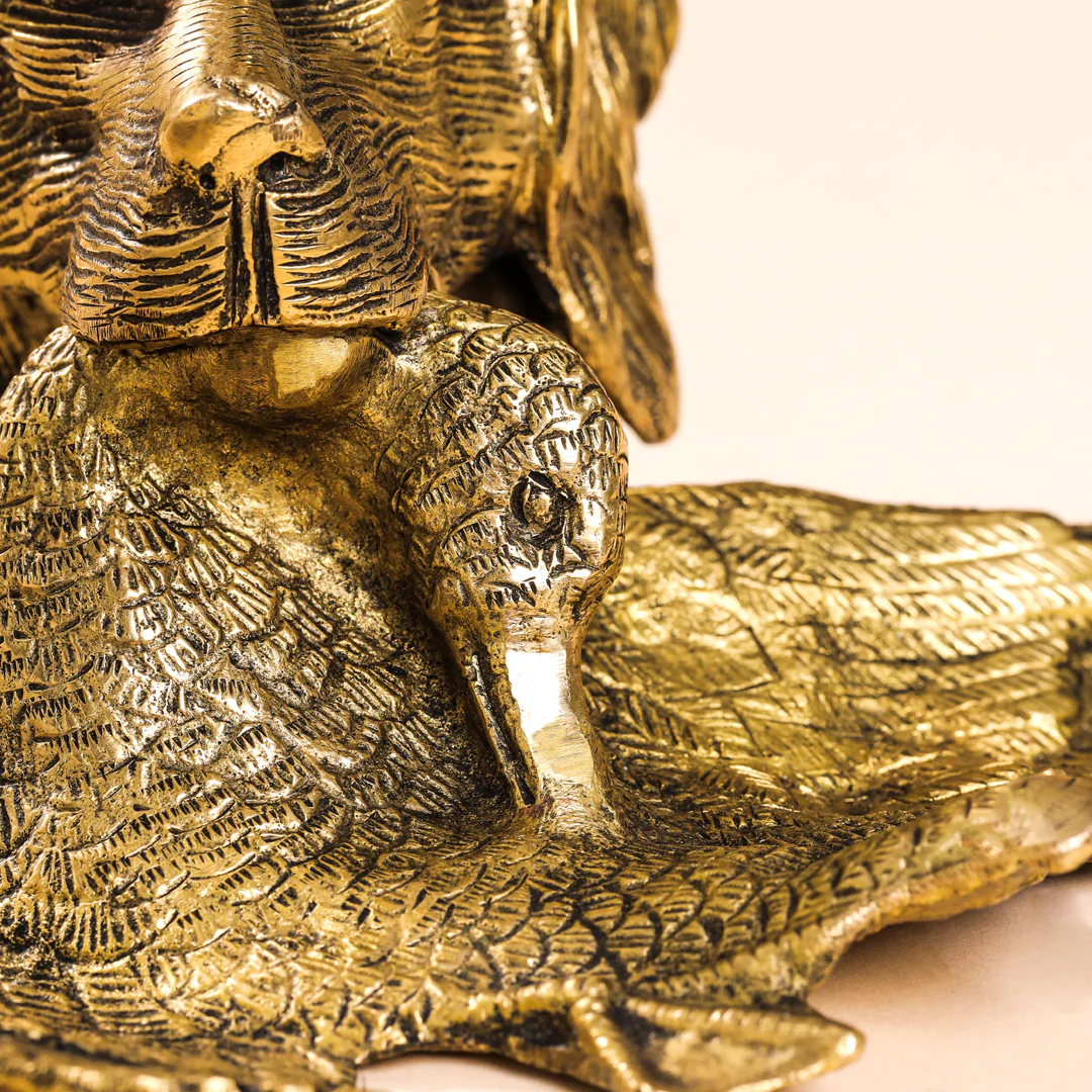 Brass Dog Inkwell/Ink Pot (4 Inch) - Image 6
