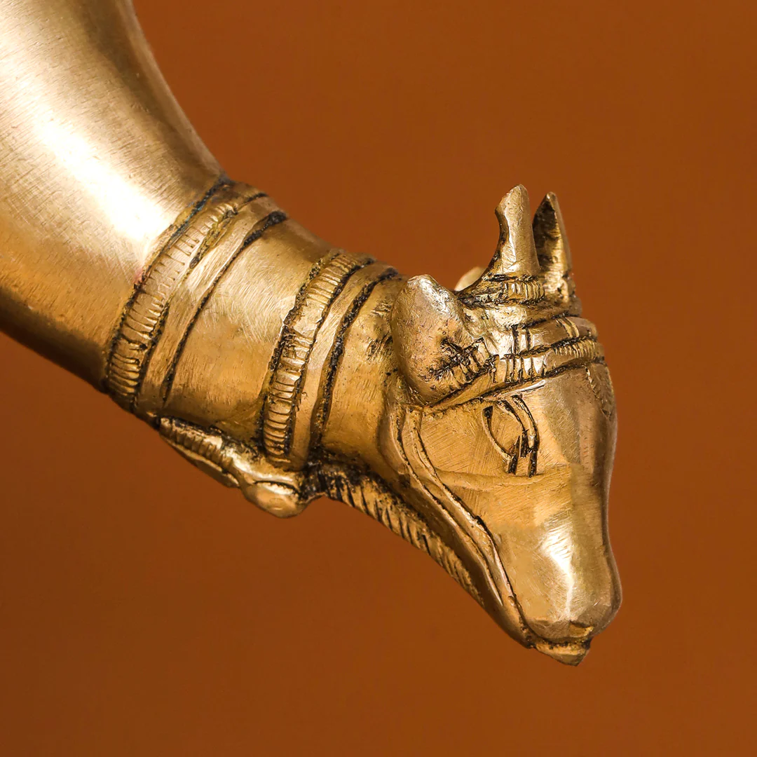 Brass Nandi Gangajali (12 Inch) - Image 3