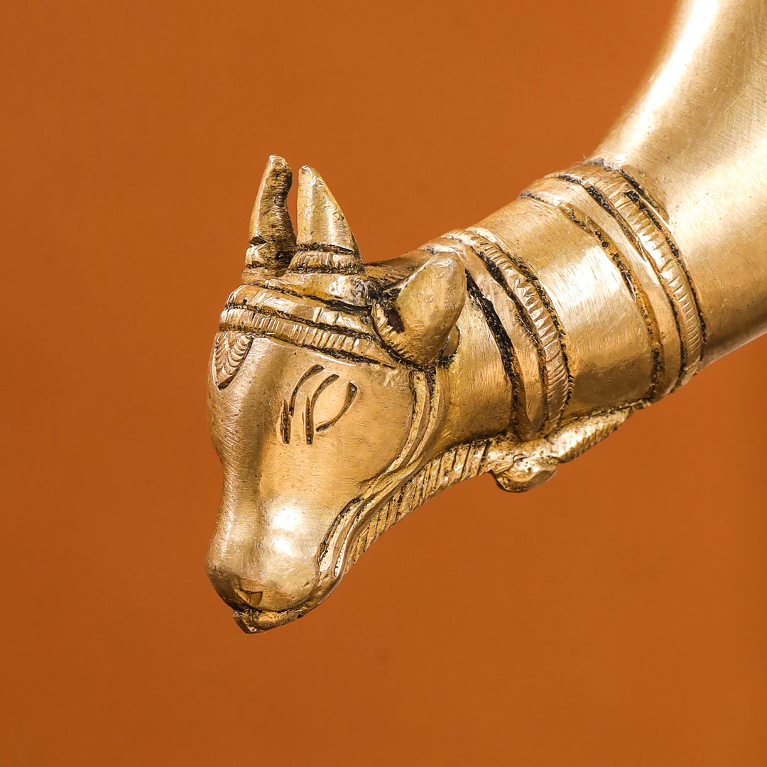 Brass Nandi Gangajali (12 Inch) - Image 4