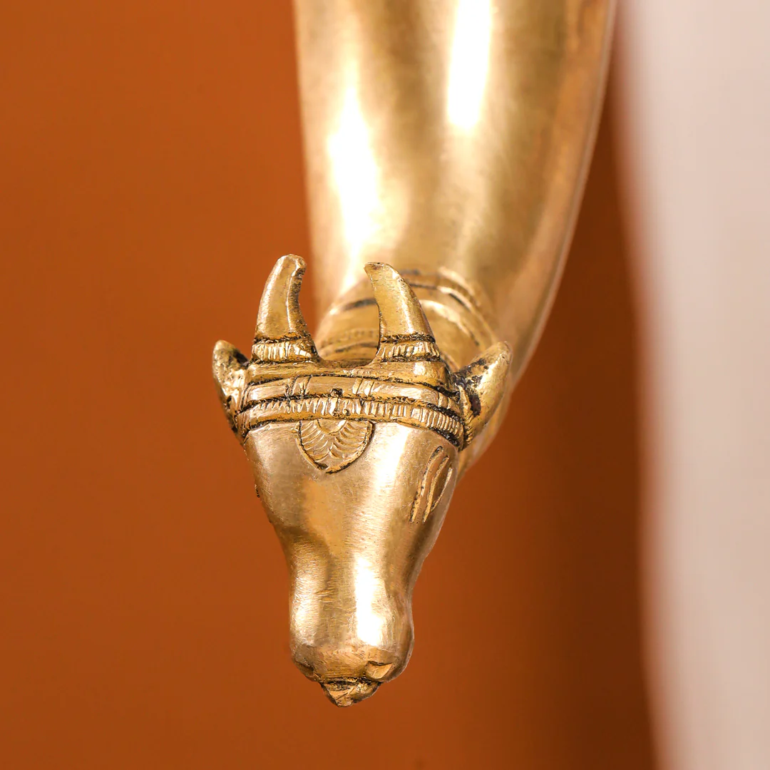 Brass Nandi Gangajali (12 Inch) - Image 5