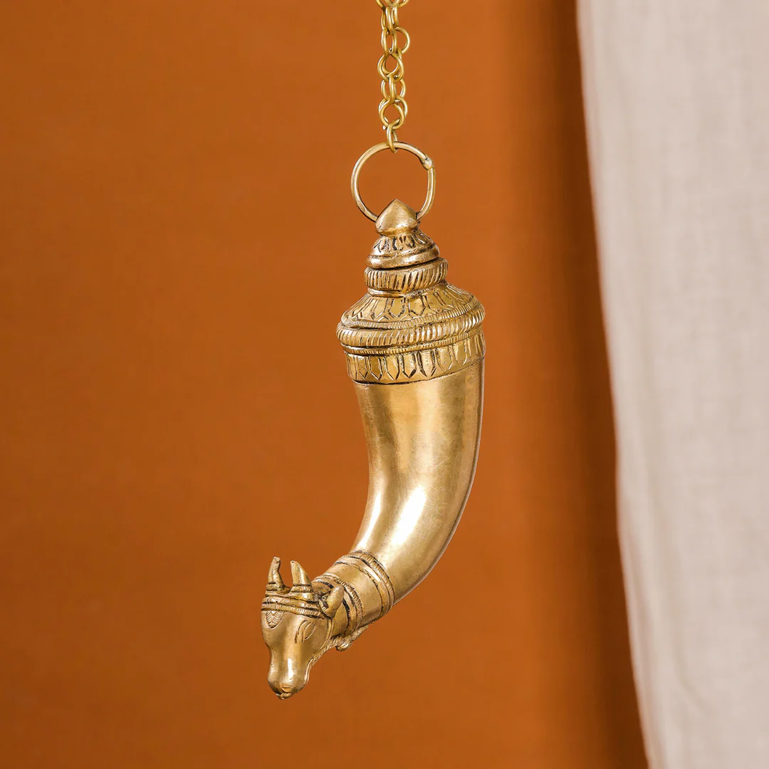 Brass Nandi Gangajali (12 Inch) - Image 7