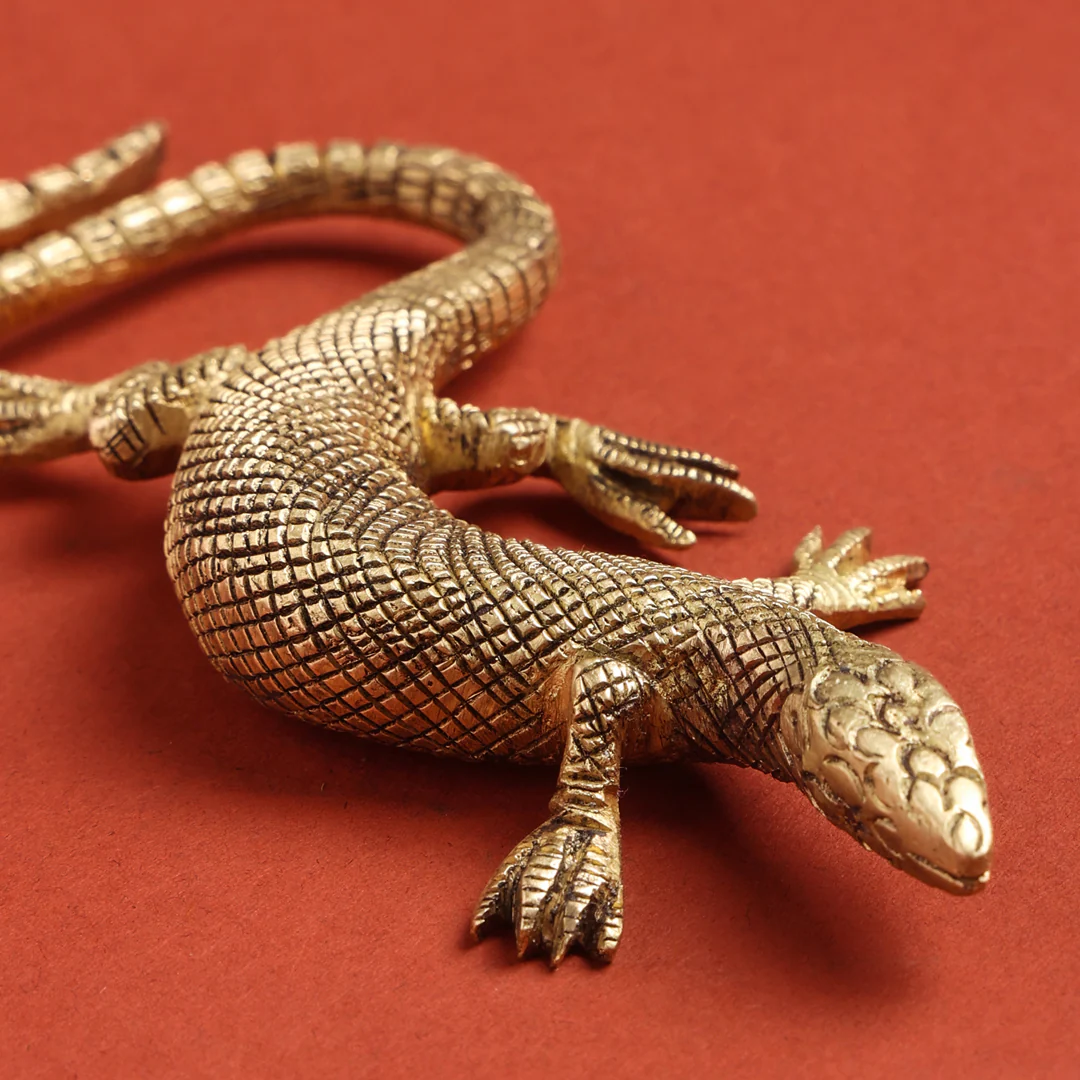 Brass Decorative Lizard (5 Inch) - Image 2