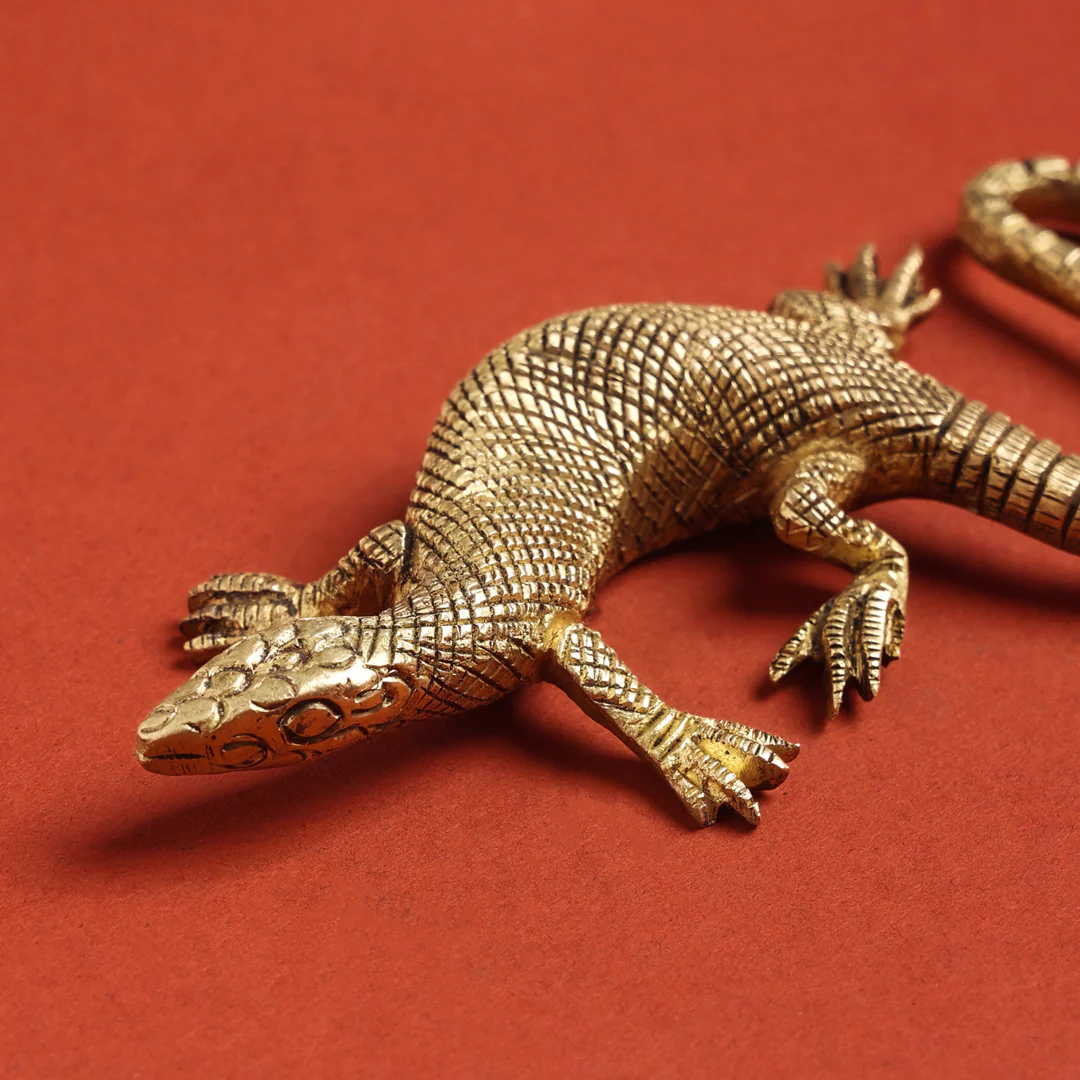 Brass Decorative Lizard (5 Inch) - Image 3