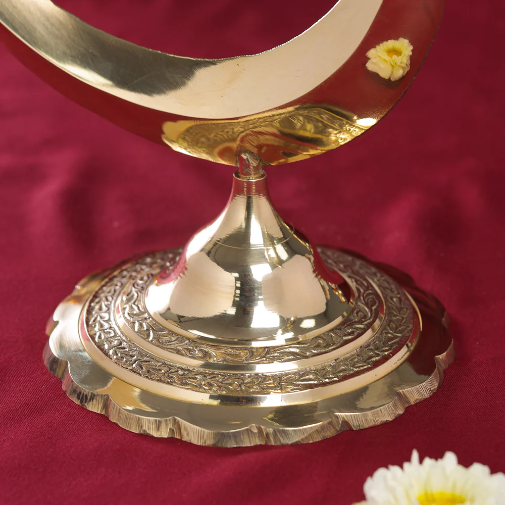 Brass Table Top Om Stand (14.5") - Image 3