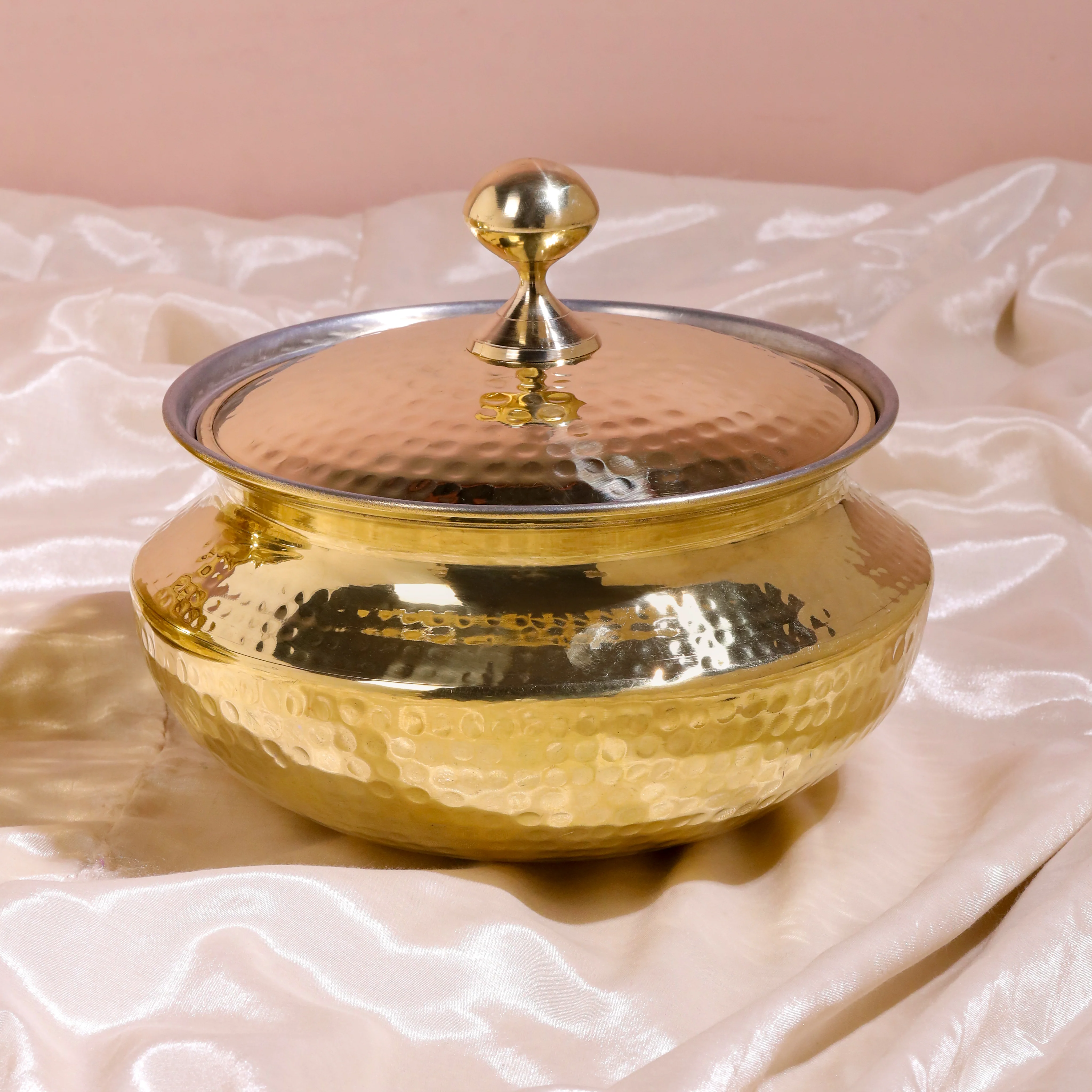Brass Patila with Lid - Image 4