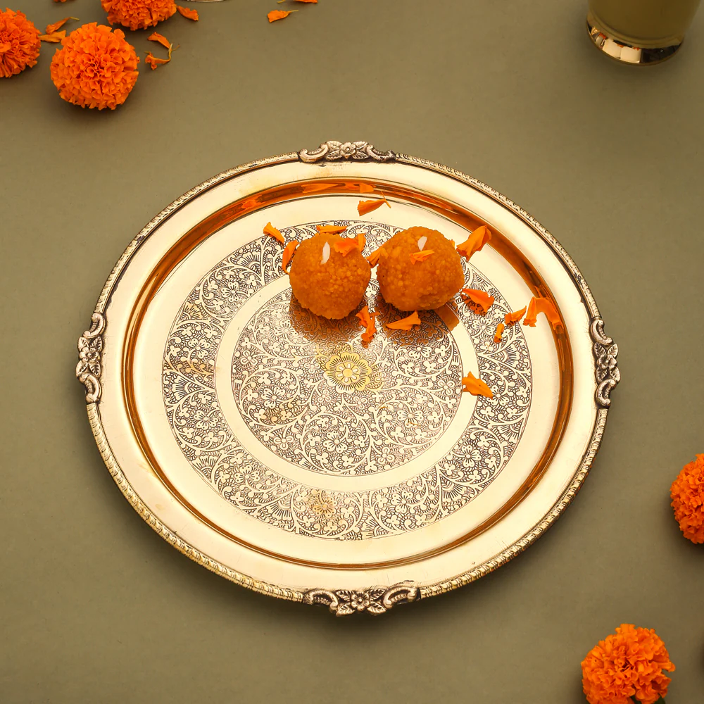 Brass Thali - Image 5