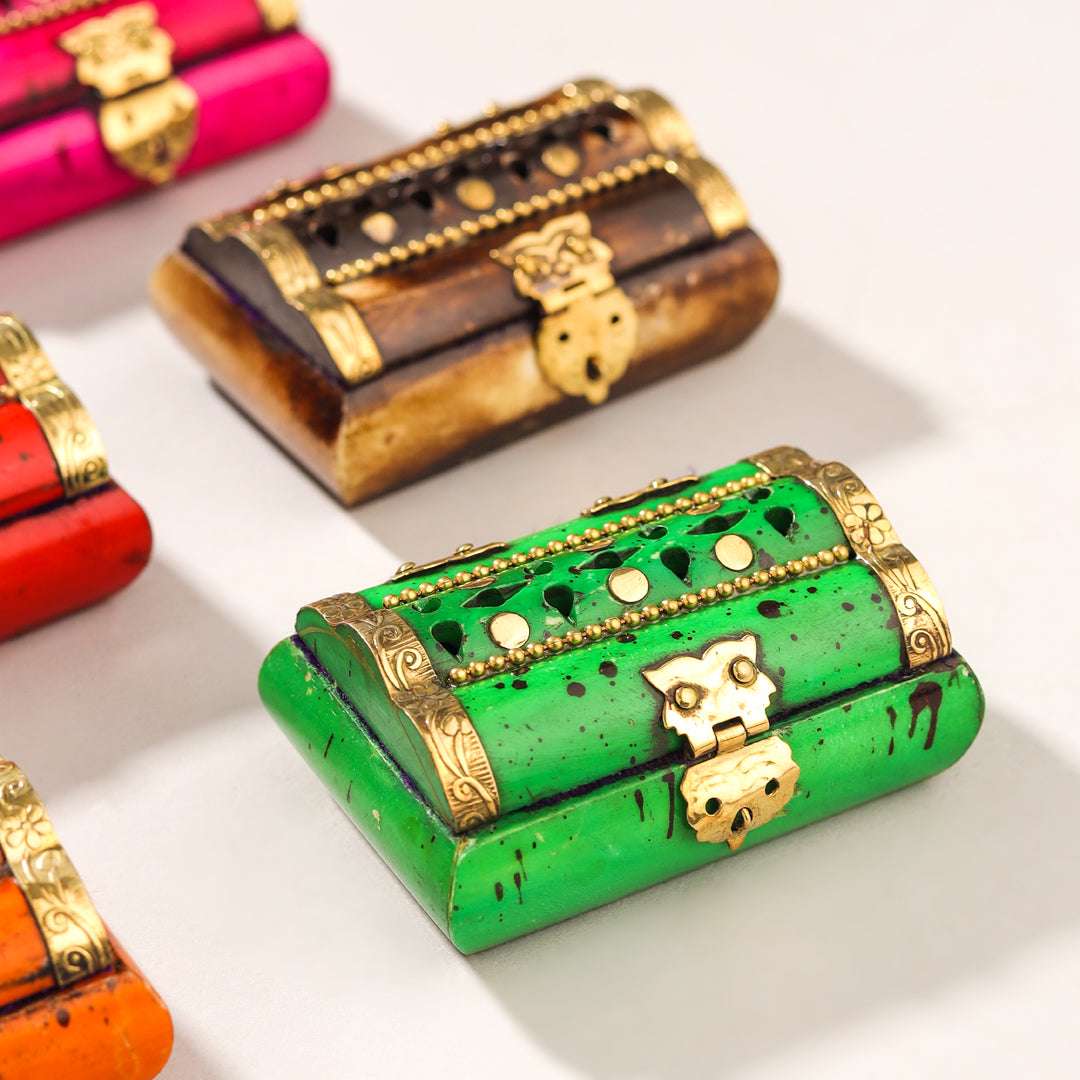 Polka Dots Mini Jewellery Box - Image 3
