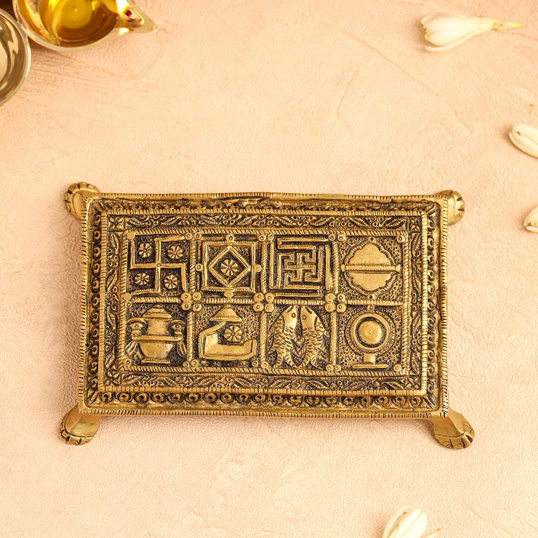 Brass Pooja Chowki