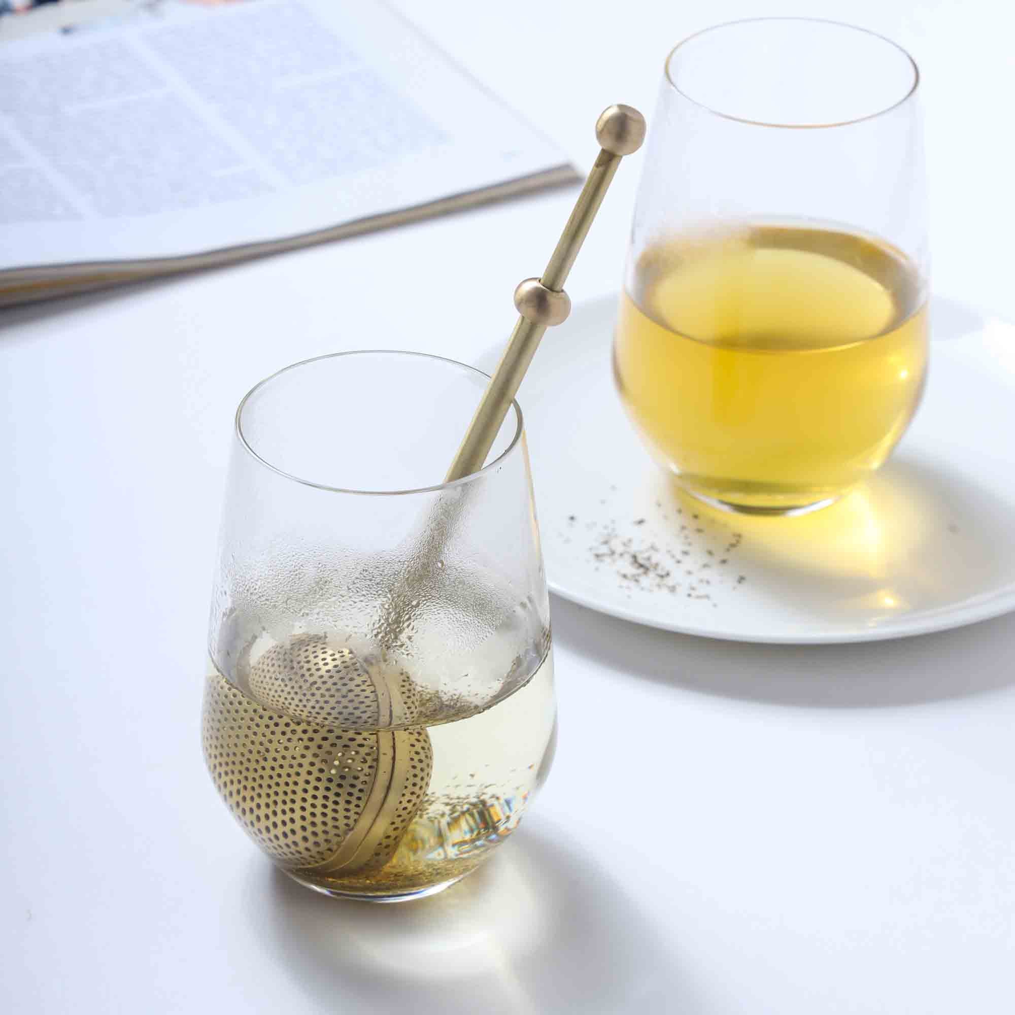 Brass Pump Tea Infuser (7 Inch) - Image 3