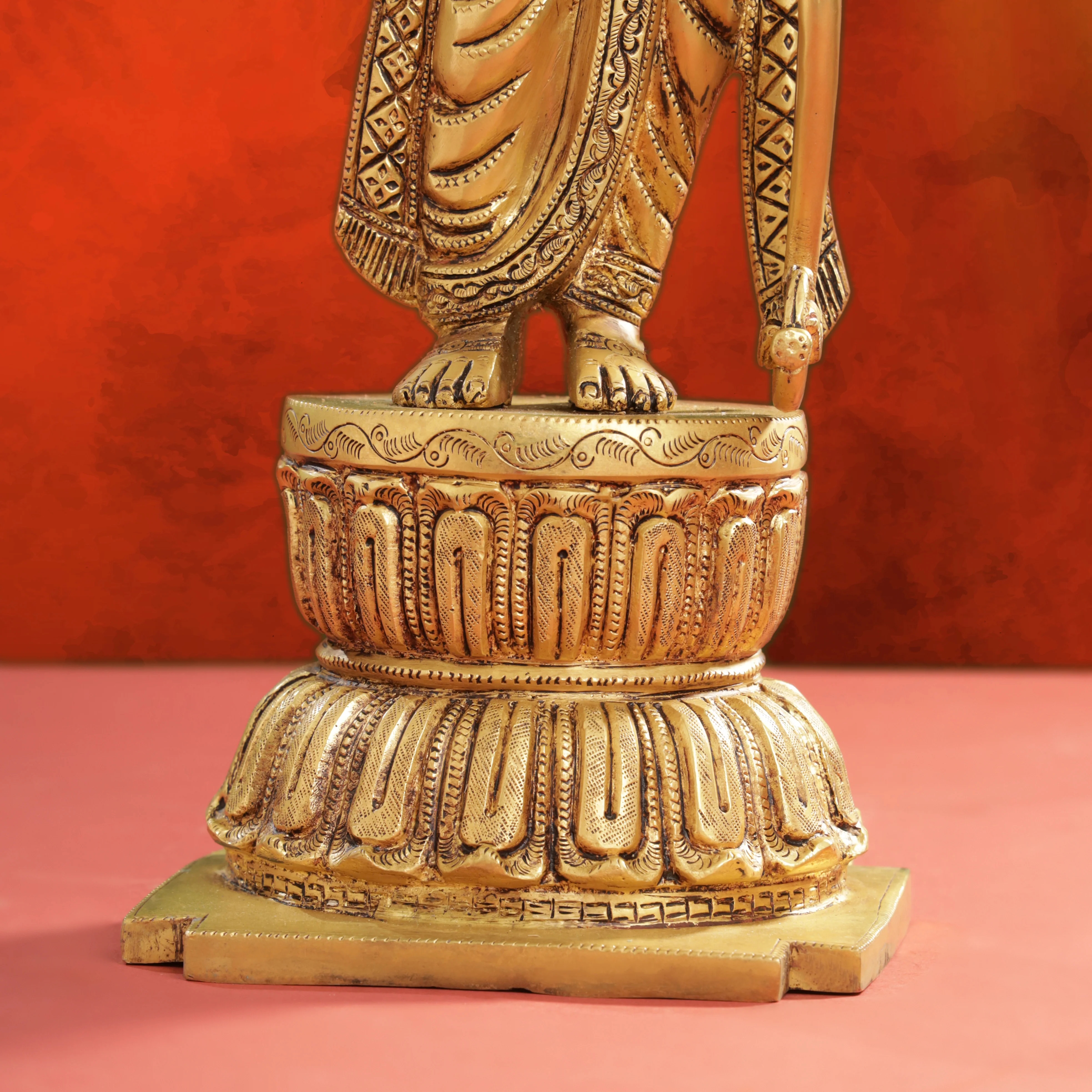 Brass Lord Ram Standing Statue  (24.5 Inch) - Image 10