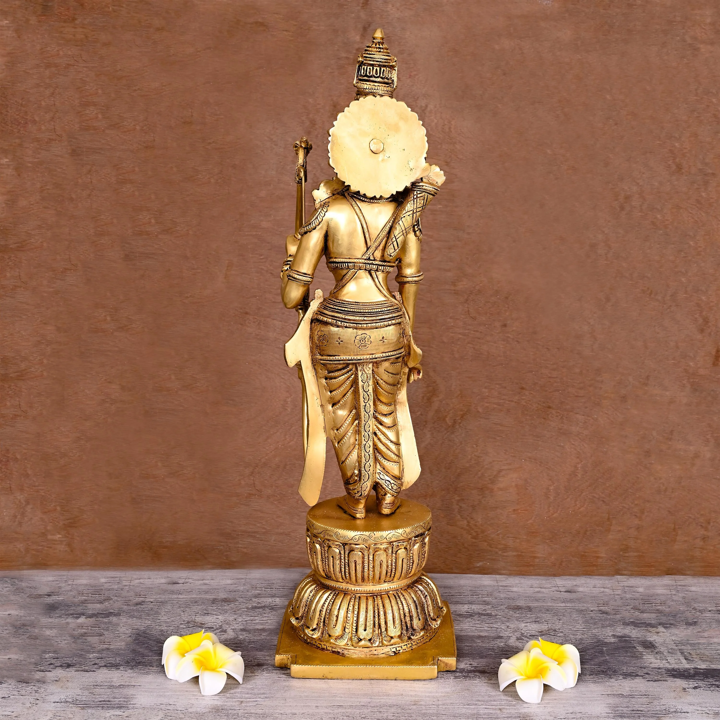 Brass Lord Ram Standing Statue  (24.5 Inch) - Image 12
