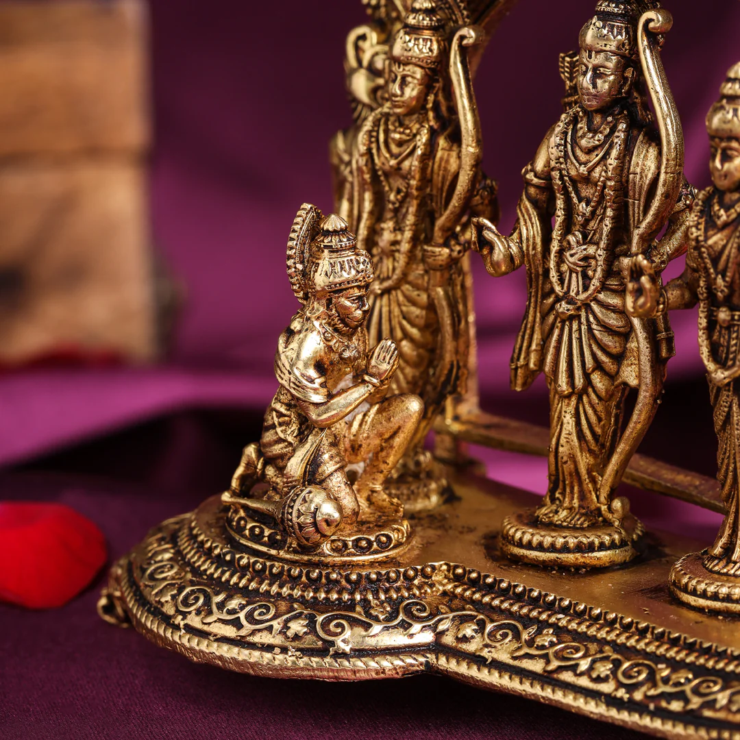 Brass Superfine Ram Darbar Statue - Image 7