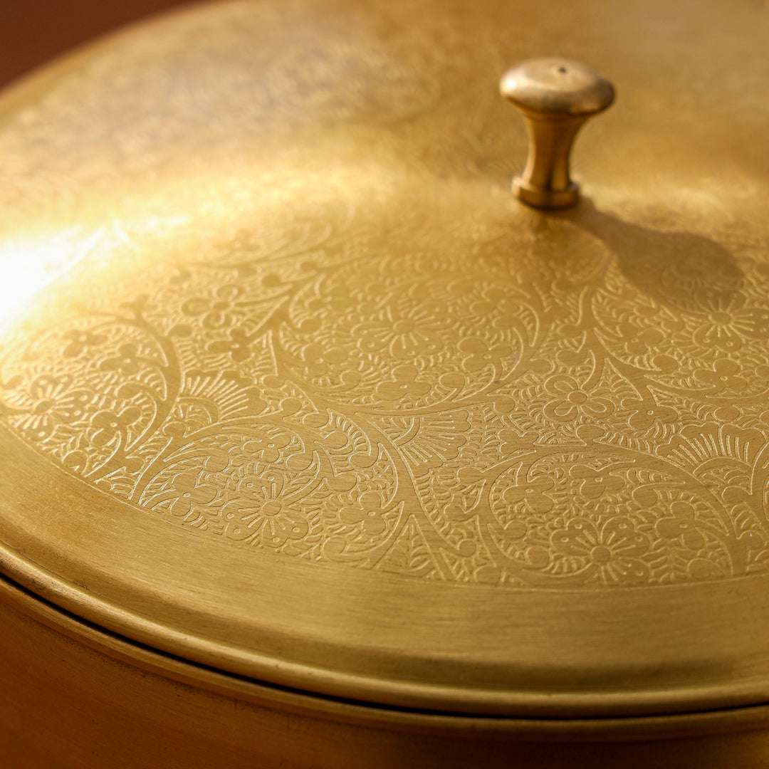 Brass Roti/Chapati box (4.5 Inch) - Image 9