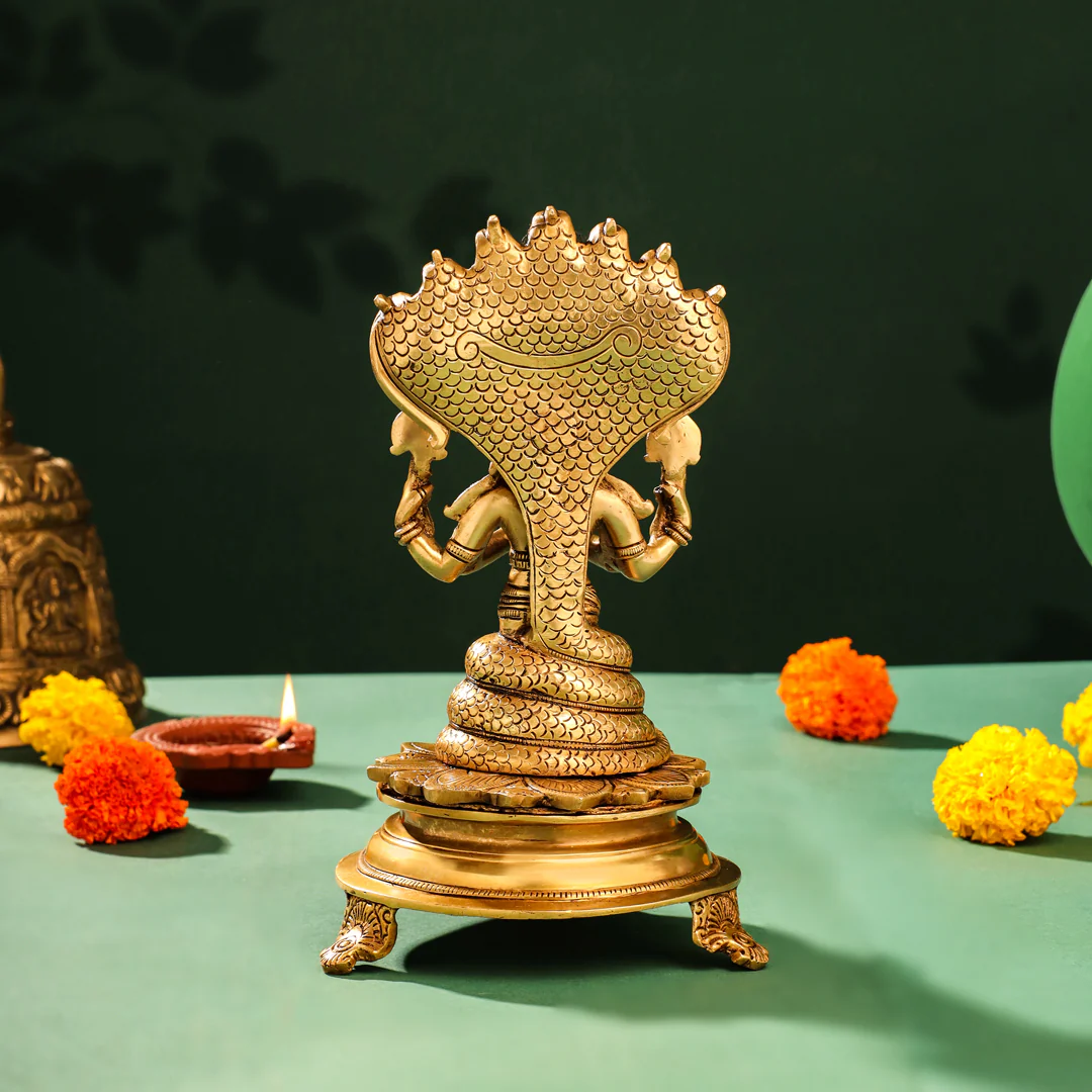 Brass Superfine God Patanjali Idol - Image 11
