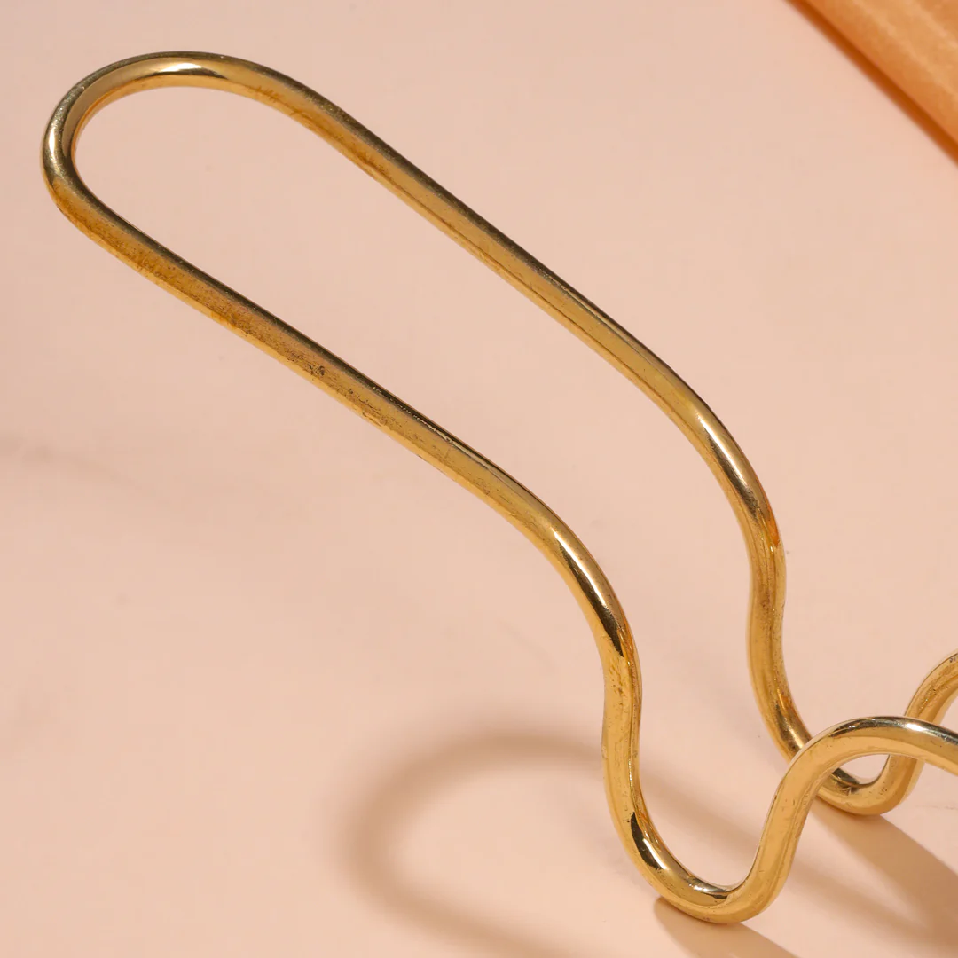 Brass Tadka Spoon/Fry Spoon (13 Inch) - Image 3