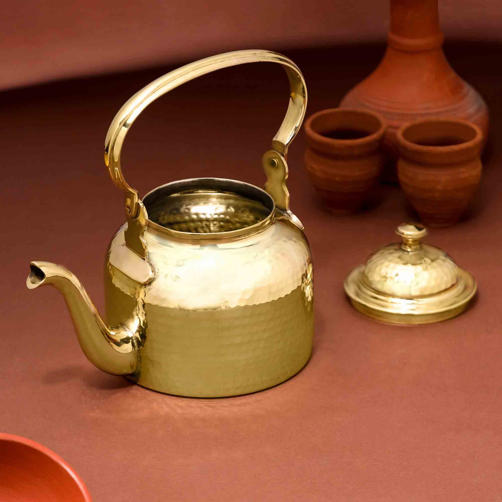 Brass Tea Pot/Kettle - Image 5