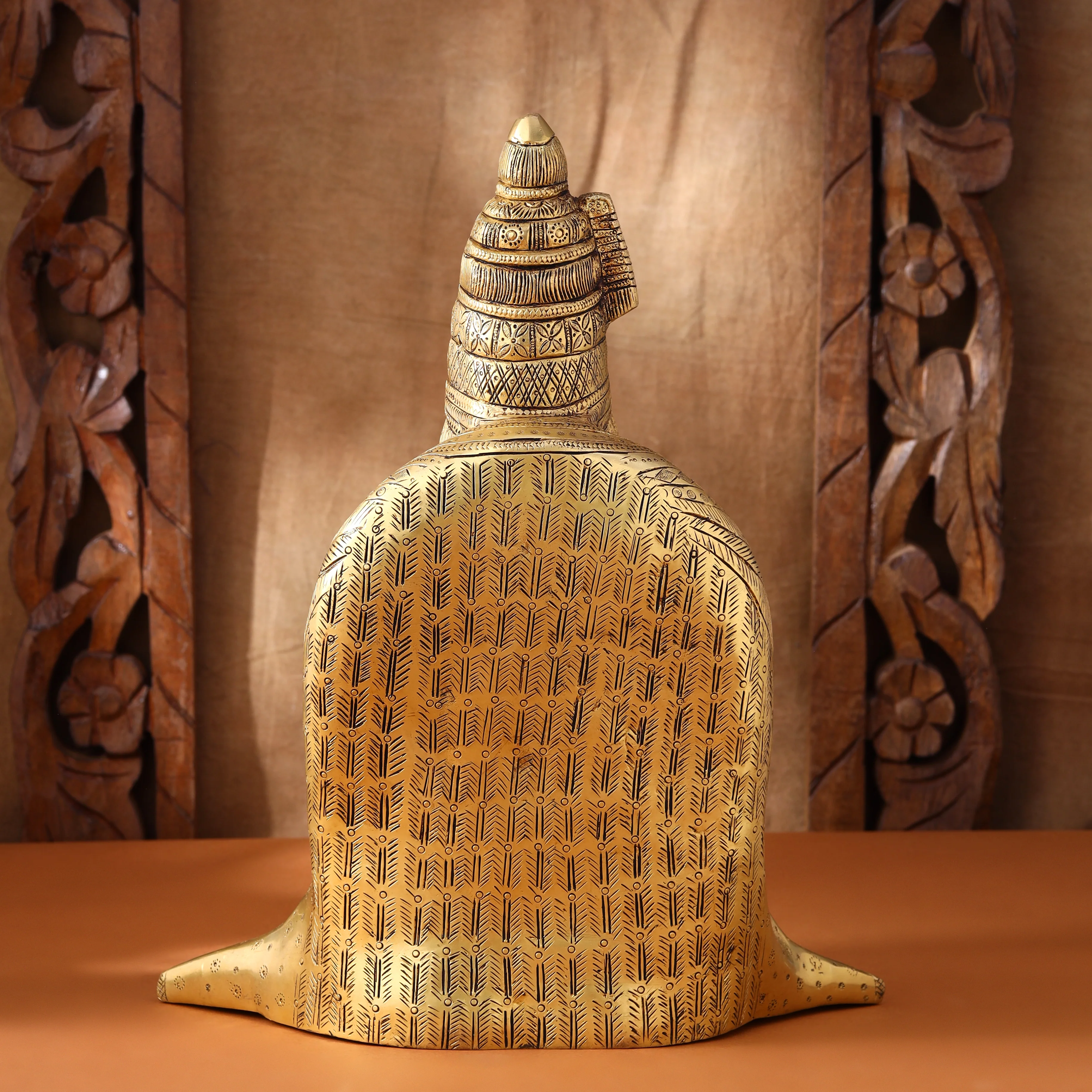 Brass Tulja Bhavani Idol (15.5 Inch) - Image 6